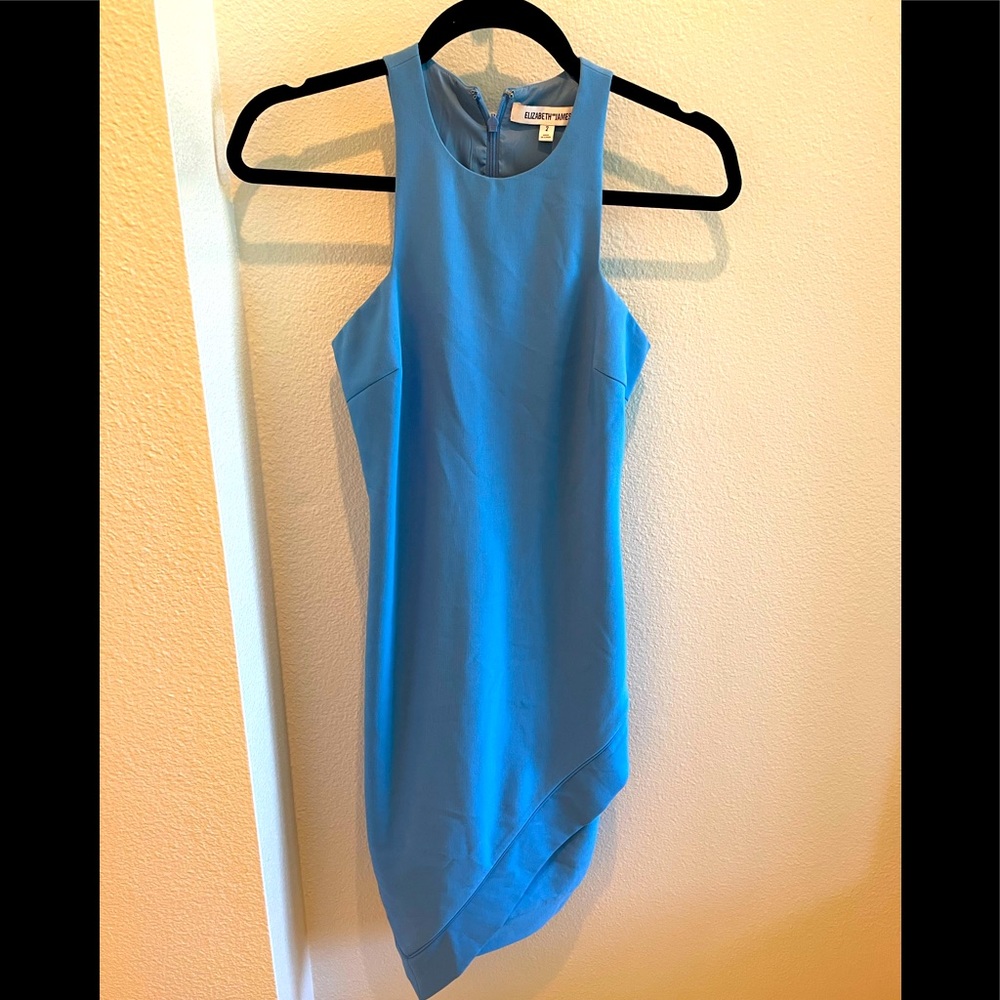 Elizabeth & James bodycon periwinkle dress